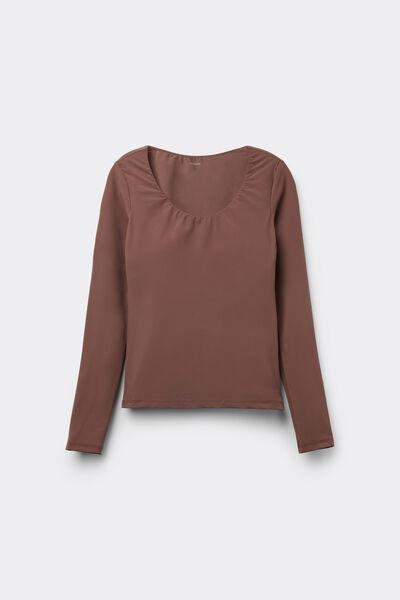 Caramel 2 In 1 Natural Lifting Long Sleeve Top, 5701_304Y, large image number 0