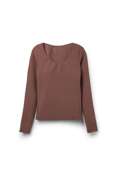Caramel 2 In 1 Natural Lifting Long Sleeve Top, 5701_304Y, large image number 1