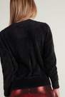 Tezenis - BLACK Long-Sleeved Fur Jersey