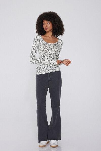 Multicolour Long-Sleeved Shirt, , large image number 1