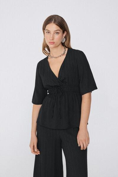Black 3D Effect Canvas Top, , large image number 1