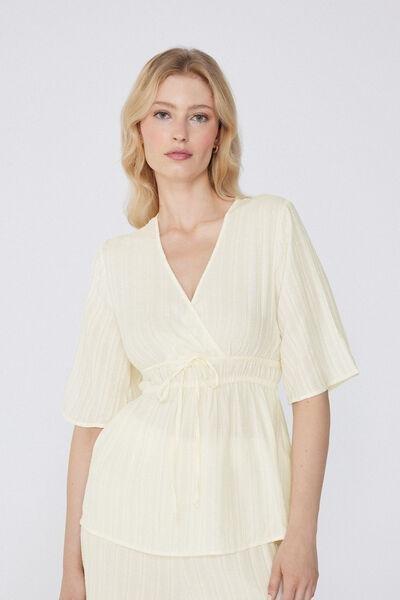 White 3D Effect Canvas Top, , large image number 0
