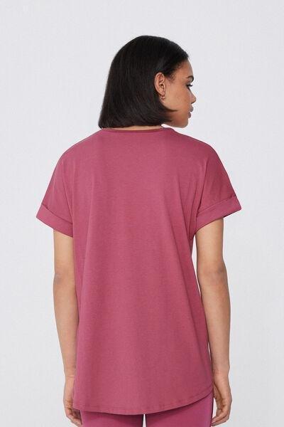 Pink Kimono Turn-Up T-Shirt, , large image number 2