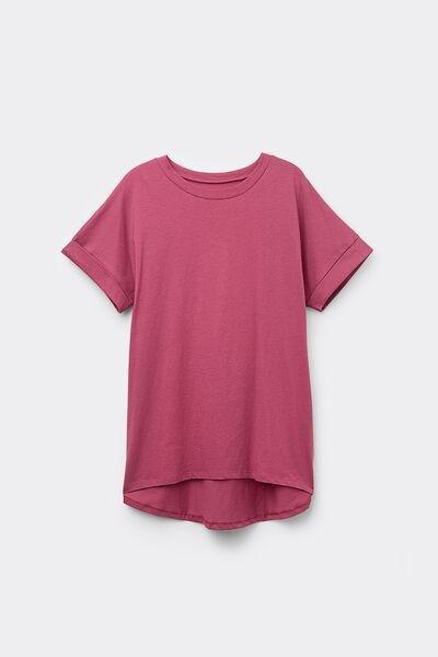Pink Kimono Turn-Up T-Shirt, , large image number 4