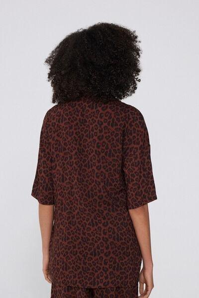 Multicolour Short Sleeve Canvas Shirt, , large image number 2