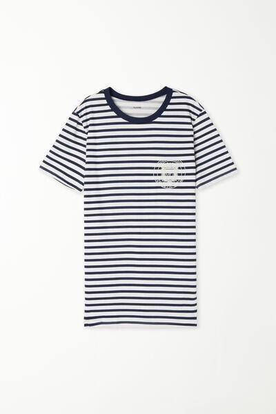 Tezenis - Multicolour Striped Cotton T-Shirt