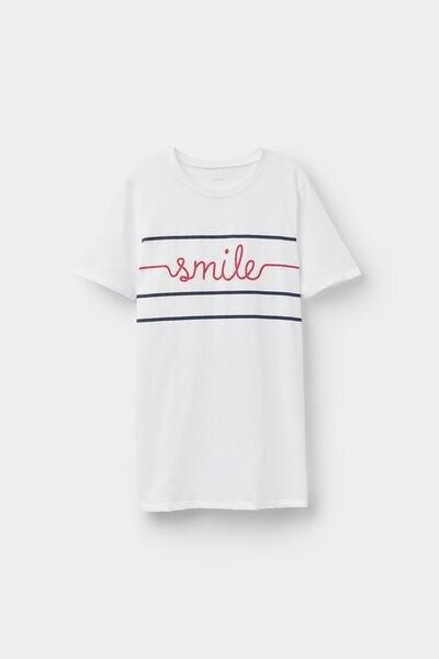 White Short Sleeve T-Shirt, , large image number 4