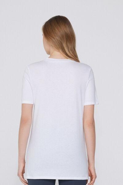 BIANCO ST.MOONPHASES Printed Cotton T-Shirt, , large image number 2