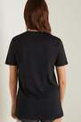Tezenis - Black Printed Cotton T-Shirt