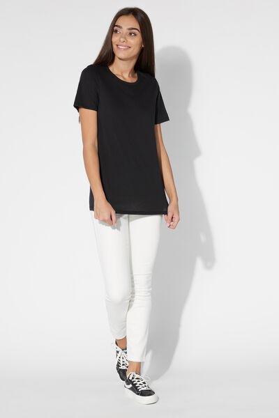 Black Basic Jersey T-Shirt, , large image number 2