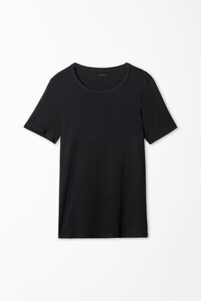 Tezenis - Black Basic Jersey T-Shirt