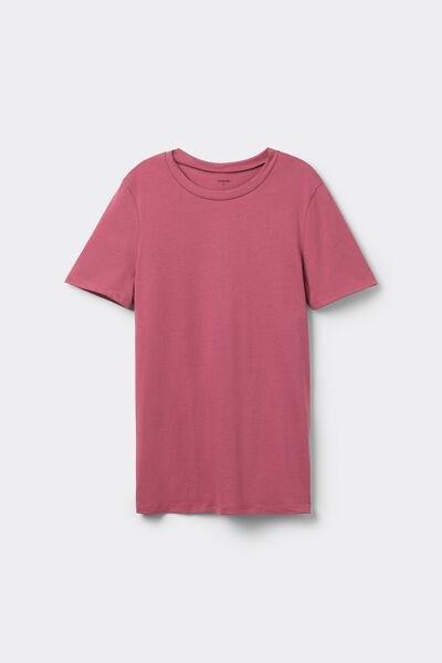 Pink Crew Neck T-Shirt, , large image number 4