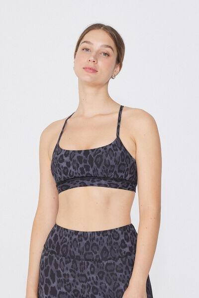 Multicolour Padded Short Sport Top, , large image number 0