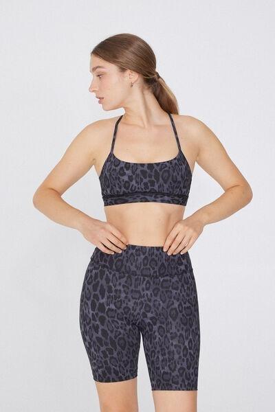 Multicolour Padded Short Sport Top, , large image number 1