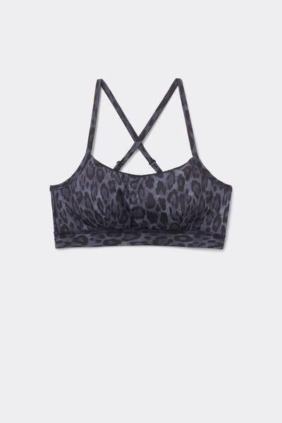 Multicolour Padded Short Sport Top, , large image number 4