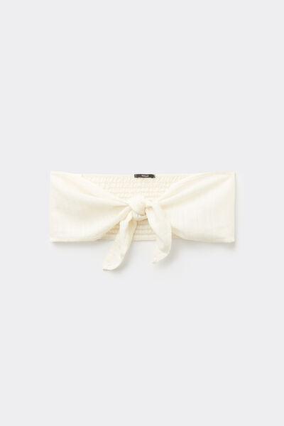 White Super-Cropped Top, , large image number 4