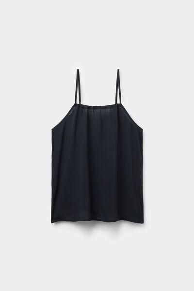 Black U-Neck Tank Top, , large image number 4