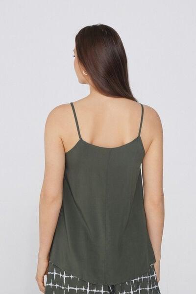 Green U-Neck Tank Top, 5701_503Y, large image number 2