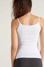 Tezenis - White Round-Neck Stretch-Cotton Vest Top, Women