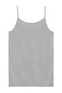 Tezenis - Light Grey Blend Round-Neck Stretch-Cotton Vest Top, Women