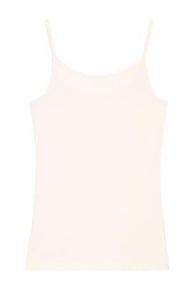 Cream Round-Neck Vest Top, Ivory Cream, large image number 8