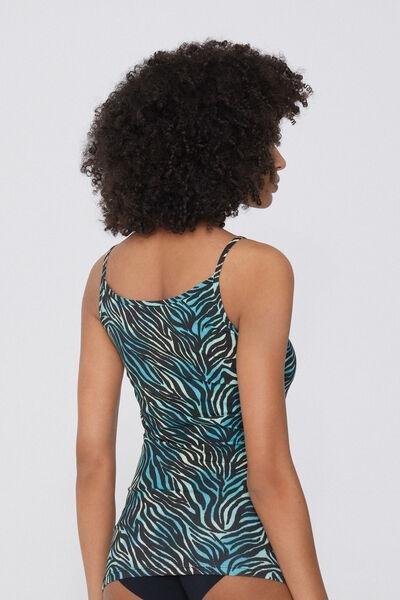 Multicolour Round-Neck Camisole, , large image number 2