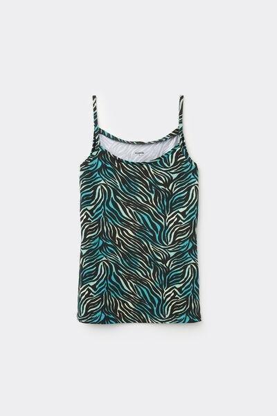 Multicolour Round-Neck Camisole, , large image number 4