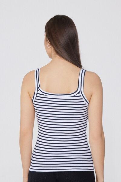 Multicolour Square Neck Camisole, , large image number 2