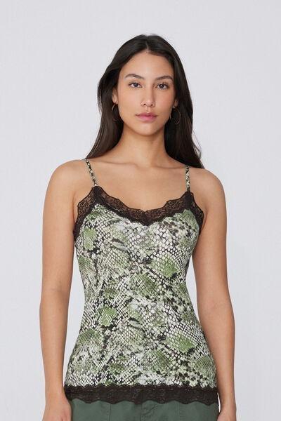 Multicolour V-Neck Camisole, , large image number 0