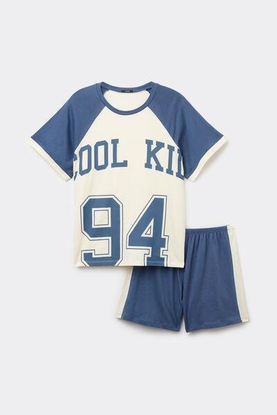 Multicolour Printed Pyjama Set, 5701_866W, large image number 4