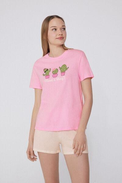 Multicolour Printed Pyjama Set, 5701_572Y, large image number 0