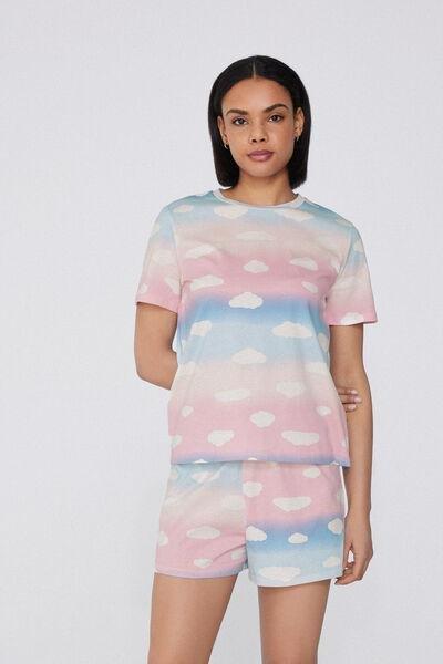 Multicolour Printed Pyjama Set, , large image number 0