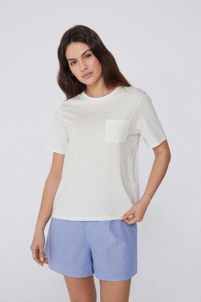Multicolour Round Neck Pyjama Set, , large image number 0