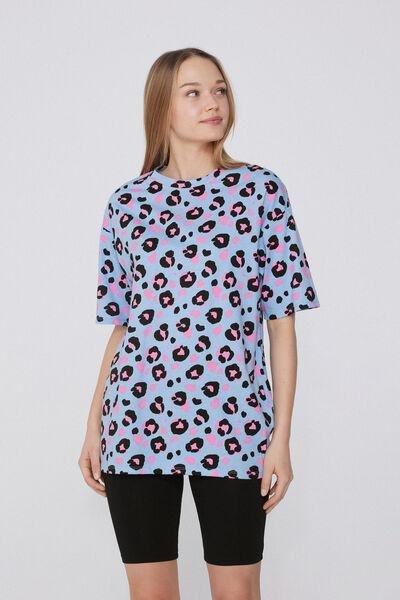Multicolour Printed Pyjama Set, , large image number 0