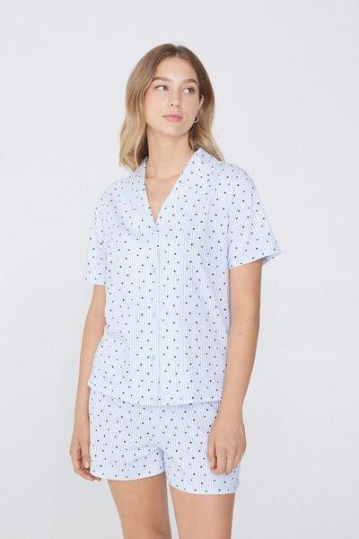 Multicolour Printed Pyjama Set, , medium