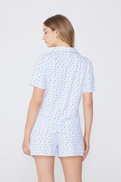 Multicolour Printed Pyjama Set, 5701_913W, large image number 2