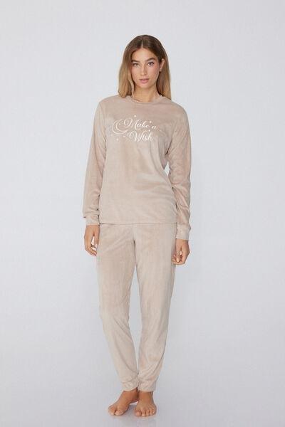 Pink Printed Pyjamas Set, 5701_303Y, large image number 0