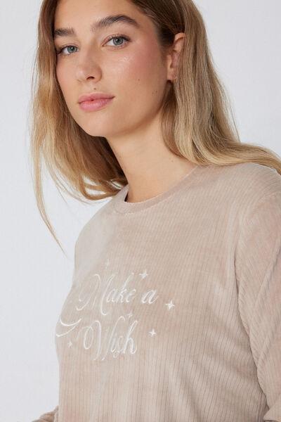 Pink Printed Pyjamas Set, 5701_303Y, large image number 2