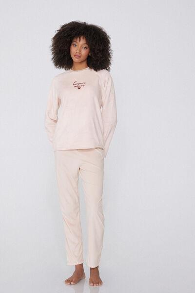 Pink Printed Pyjamas Set, 5701_193Y, large image number 0