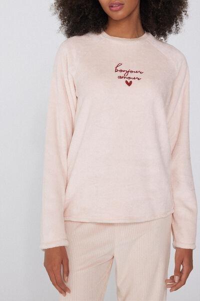 Pink Printed Pyjamas Set, 5701_193Y, large image number 3