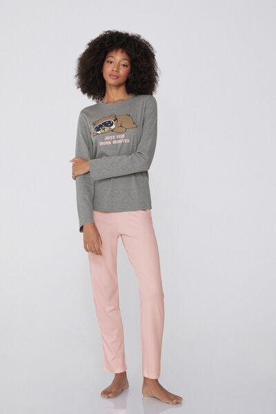 Multicolour Printed Pyjamas Set, 5701_177Y, large image number 0