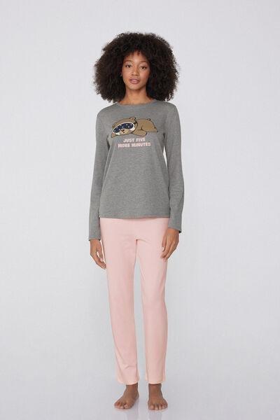 Multicolour Printed Pyjamas Set, 5701_177Y, large image number 1