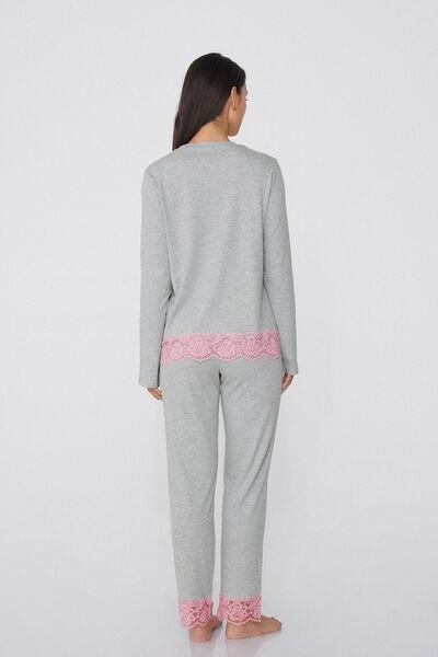 Multicolour Printed Pyjamas Set, 5701_187Y, large image number 2