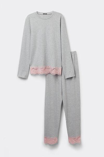 Multicolour Printed Pyjamas Set, 5701_187Y, large image number 4