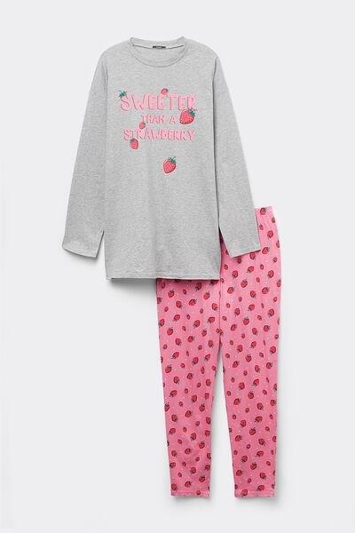 Multicolour Printed Pyjama Set, , large image number 3