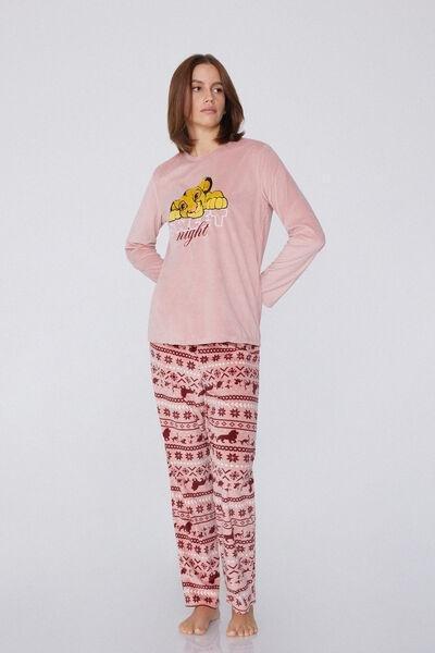Pink Disney Lion King Pyjamas Set, , large image number 1