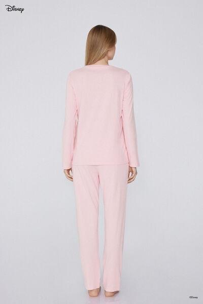 Pink Printed Pyjama Set, , large image number 1