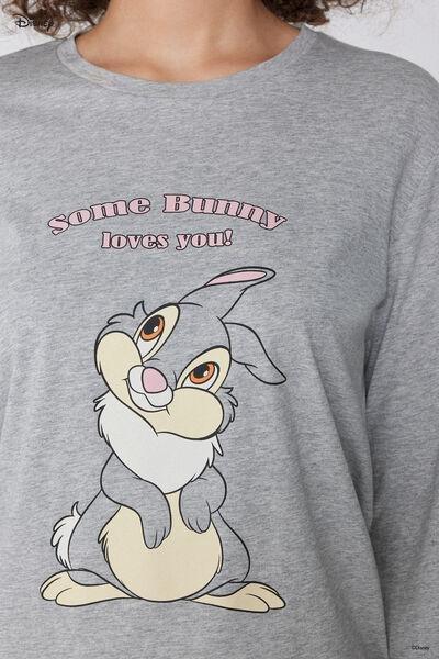 Grey Printed Pyjamas Set, 5701_377Y, large image number 5