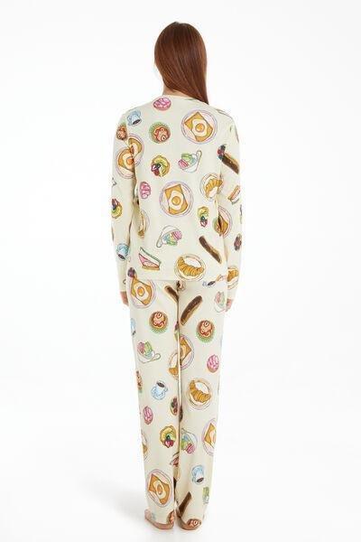 Multicolour Printed Pyjama Set, , large image number 2