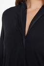 Tezenis - Black Buttons And Satin Trim Nightgown